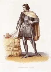 Jean Juvénal (ou Jouvenel) des Ursins (1360 - 1431), magistrat français - dans « Le Plutarque français » Ed. Mennechet