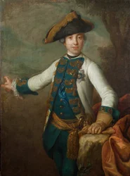 Le tsar Pierre III de Russie - Portrait du Tsar Pierre III de Russie (1728-1762), Anonyme