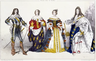 Les Bourbons : Louis XIII (1601-1643) et Anne d