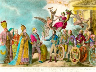 Napoléon Bonaparte (1769-1821) présente l