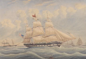 Navire postal Ivanhoe 1849