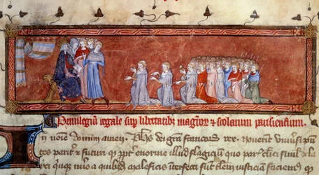 Philippe Auguste (1165 - 1223) remet le premier privilège