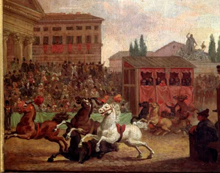 Festivités populaires : La course (ou palio) des Barberi