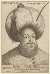 Portrait de Mourad III (1546-1595), sultan ottoman