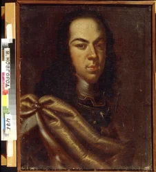 Portrait du tsarevitch ou grand-duc Alexis Petrovich Romanov de Russie