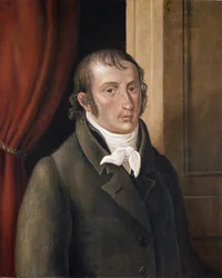 Portrait de Carlo Botta (huile sur toile)