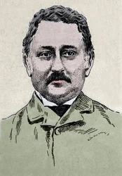 Portrait de Cecil John Rhodes (1853-1902) homme d
