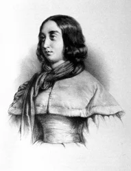 Portrait de George Sand (Aurore Dupin, baronne Dudevant) (1804-1876)