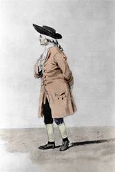 Portrait de Henry Cavendish (1731-1810), philosophe et chimiste anglais. Lithographie, vers 1851.