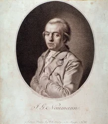 Portrait de Johann Gottlieb Naumann (gravure)