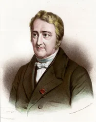 Portrait de Joseph Pelletier (1788-1842), chimiste français (gravure)