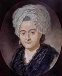 Portrait de Katharina Elisabeth Textor