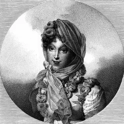 Portrait de Marie Louise de Habsbourg Lorraine Impératrice des Français