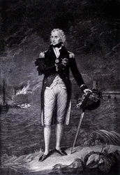 Portrait du vicomte Horatio Nelson (1758 - 1805), amiral britannique