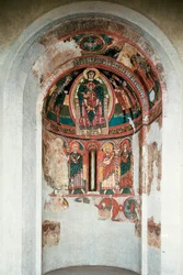 Représentation de la Vierge à l