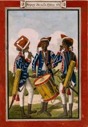 Tambours et fifres de sepoy