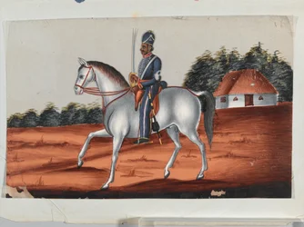 Sowar, cavalerie de Madras