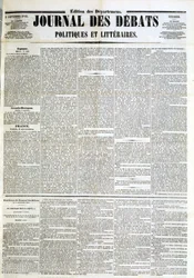 Le Journal des Débats du 05/09/1845