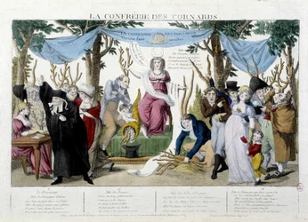 La confrérie des Cornards - Imagerie
