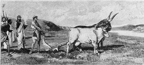 La fondation de Rome (gravure)