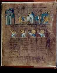 Le Codex Rossanensis pourpre, 6e siècle (manuscrit)