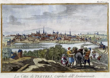 Trèves vers 1790