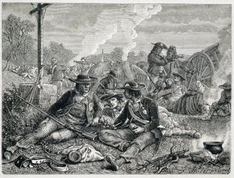 Insurgés vendéens - gravure