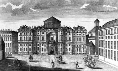 Vue du Palazzo Carignano à Turin