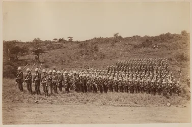 91e Highlanders revenant du Zululand 1879