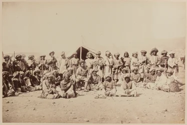 Tribus afghanes à un durbar
