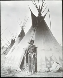 Indien Pied-Noir, région de Calgary