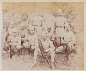 Détachement du 4e Régiment de Goorkha