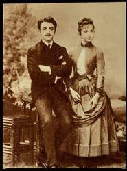Georges et Jeanne Hugo (Petits enfants de Victor Hugo)