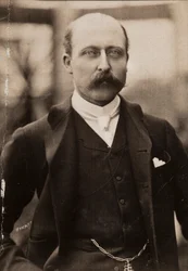 Portrait en buste du duc Arthur William Connaught, fils de la reine Victoria de Grande-Bretagne