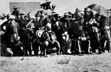 Le « couronnement » du roi Cetshwayo le 1er septembre 1873