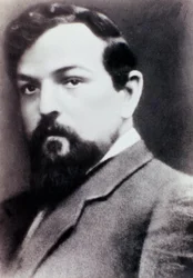 Portrait de Claude Debussy (photo n/b)