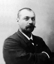 Portrait de Gabriel Bonvalot (1853-1933), explorateur et orientaliste français.