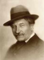 Portrait de Gustave Charpentier (1860-1956), compositeur français.