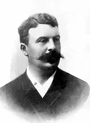 Portrait de Guy de Maupassant (1850-1893), écrivain français.