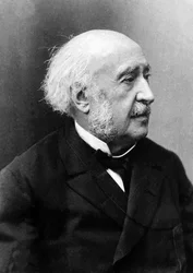 Portrait de Jules François Simon Suisse dit Jules Simon (1814-1896), homme politique français.