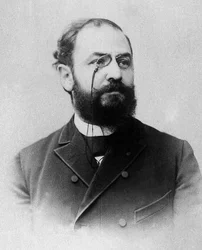 Portrait de Léon Bourgeois (1851-1925), homme politique français.