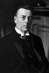Portrait de Lord Joseph Chamberlain (1836-1914), homme politique britannique