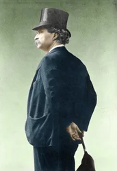Portrait de Mark Twain (1835-1910)