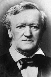 Portrait de Richard Wagner (photo n/b)