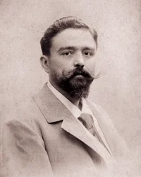 Portrait du compositeur et pianiste Isaac Albeniz (1860-1909) à l