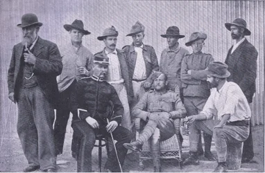 Prisonniers à la prison de Pietersburg, Noël