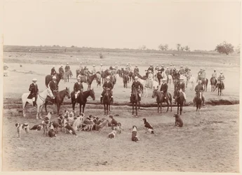 La chasse de la vallée de Peshawar, 1896