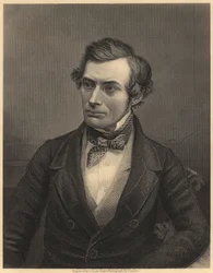Thomas Graham (1805-1869) chimiste écossais qui a jeté les bases de la chimie physique, vers 1860