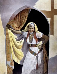 Jeune femme tunisienne. Photographie 1893