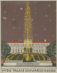 Vienne : Palais Schwarzenberg, 1908